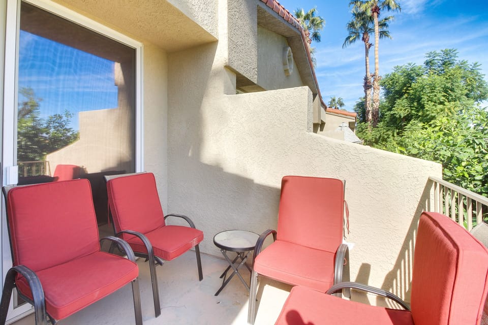 Furnished Balcony | Grill | Views