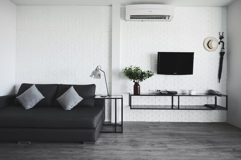 Family Beach Front 2 Bedrooms | Living area | 40-inch flat-screen TV with cable channels, TV, DVD player