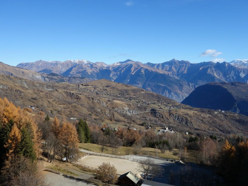 Sky, Mountain, Plant, Cloud, Natural Landscape, Natural Environment, Tree, Larch, Slope, Terrain