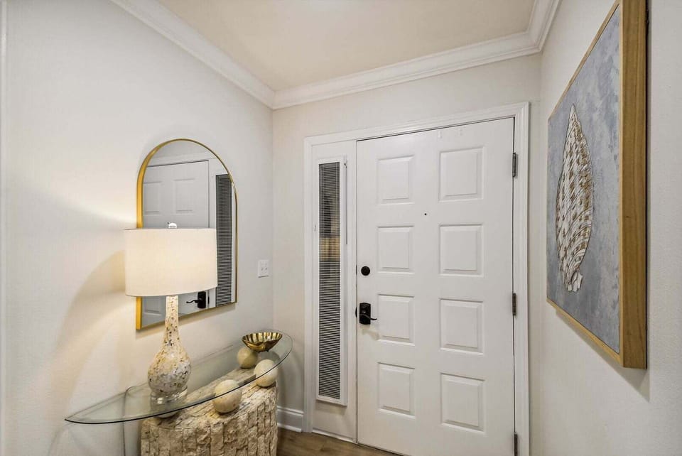 Welcoming entryway