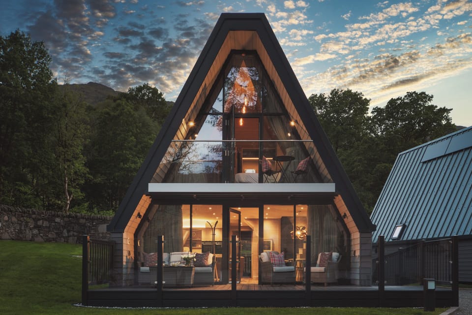 Luxury Chalet, 3 Bedrooms, Garden View | Living area | 43-inch Smart TV with satellite channels, heated floors