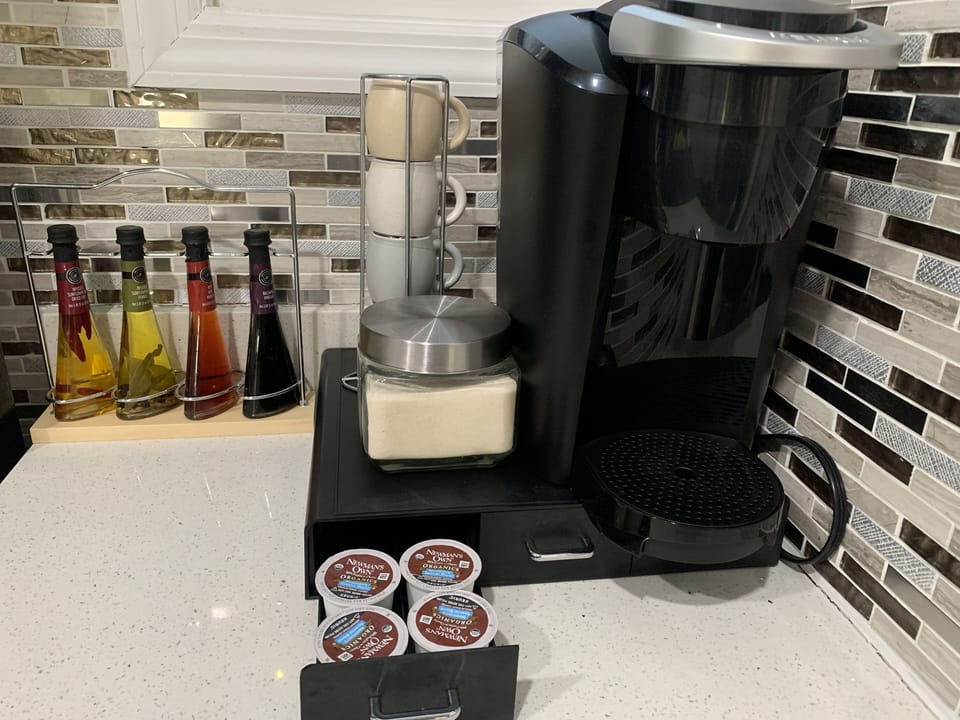 Coffee station. 