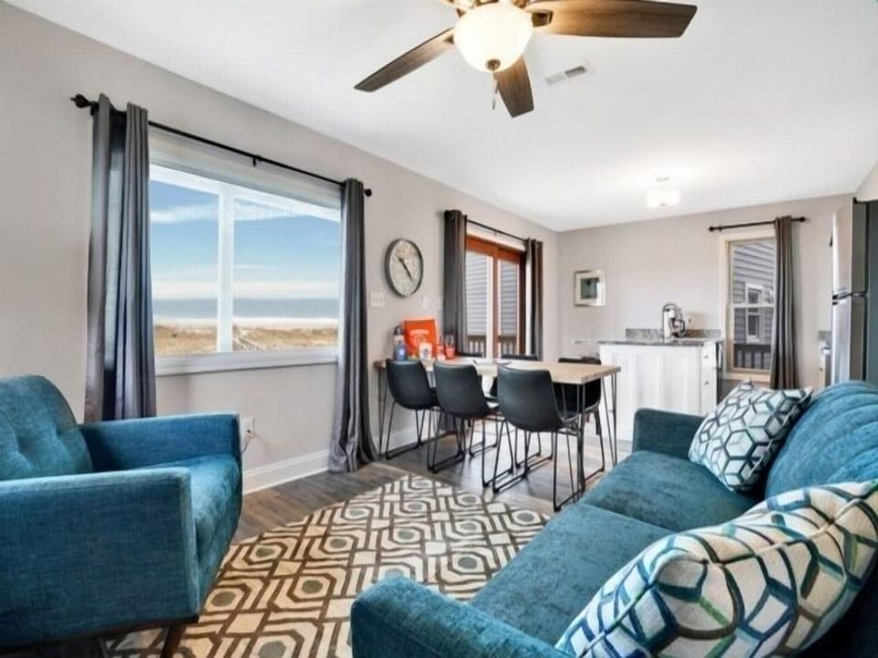 Ceiling Fan, Chair, Furniture, Building, Couch