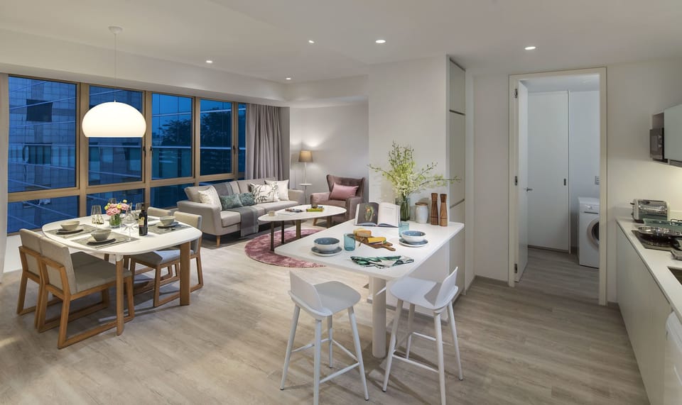 Executive Suite, 2 Bedrooms | In-room safe, blackout drapes, WiFi (free), bed sheets