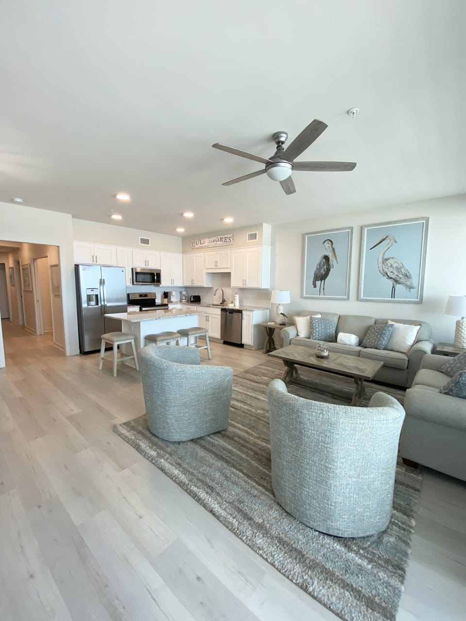 Open modern floor plan