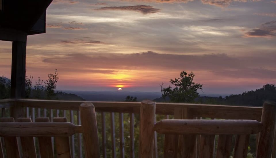 Sunset from enchanted view!!!