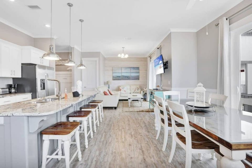 Open layout on main level