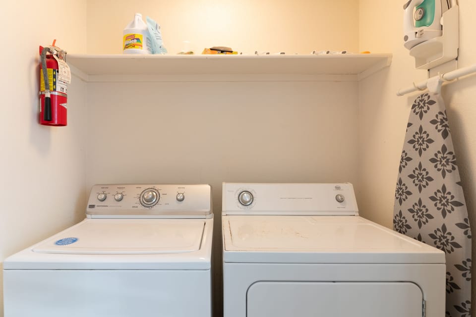 Washer and Dryer