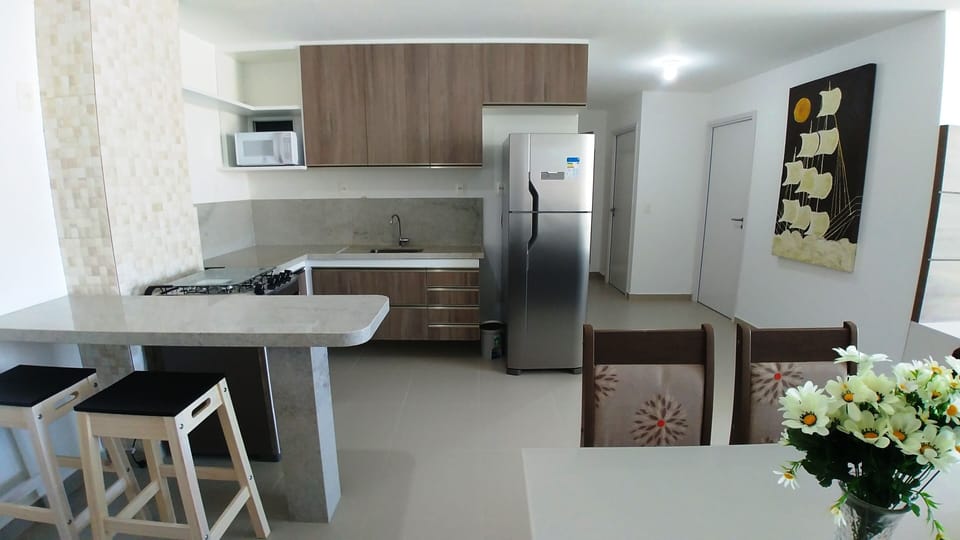 Apartment | Private kitchen | Microwave, blender, cookware/dishes/utensils, freezer
