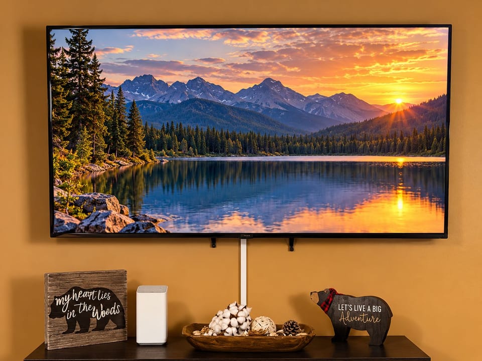 Oh Mama that's a nice TV!