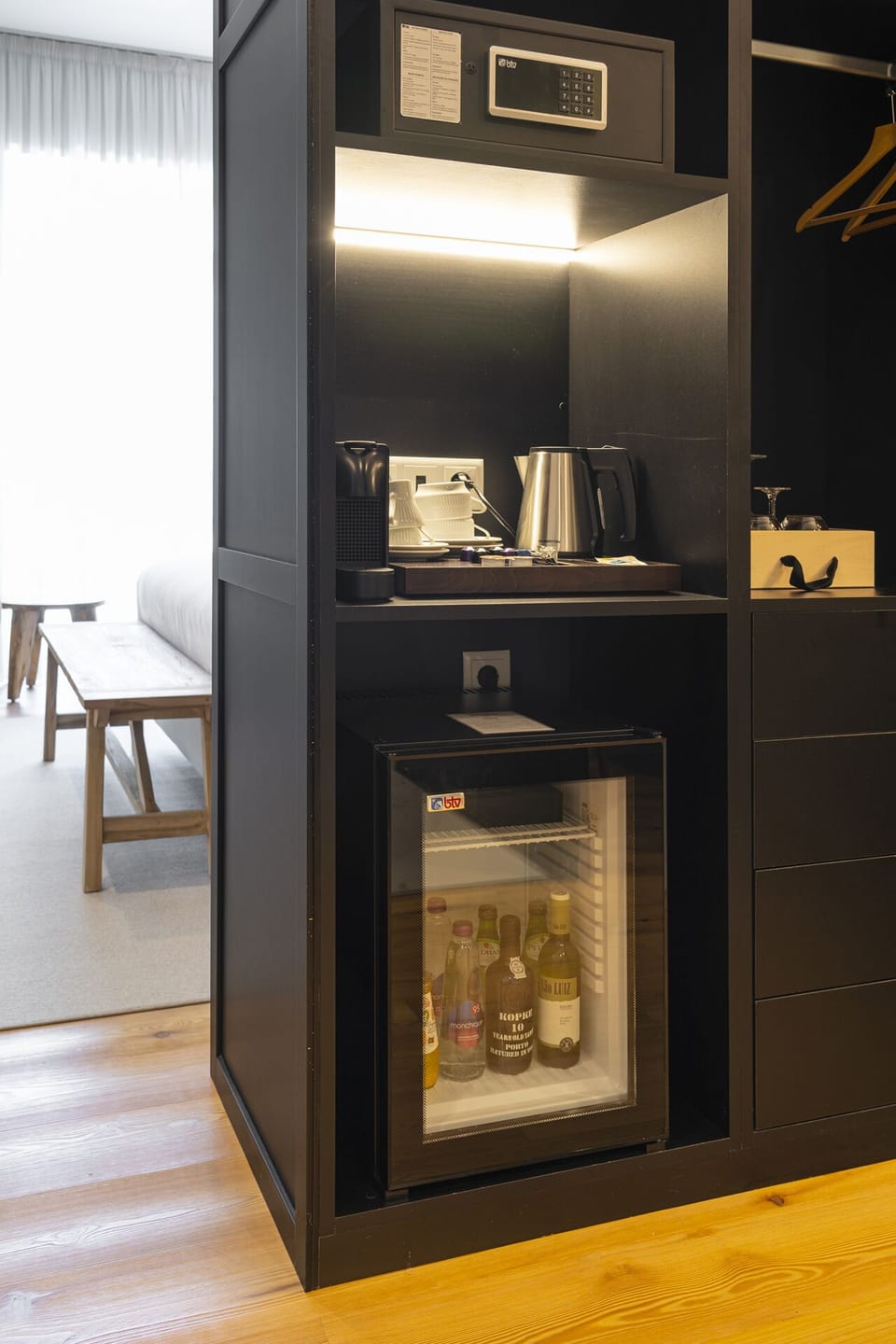 Minibar, in-room safe, soundproofing, iron/ironing board