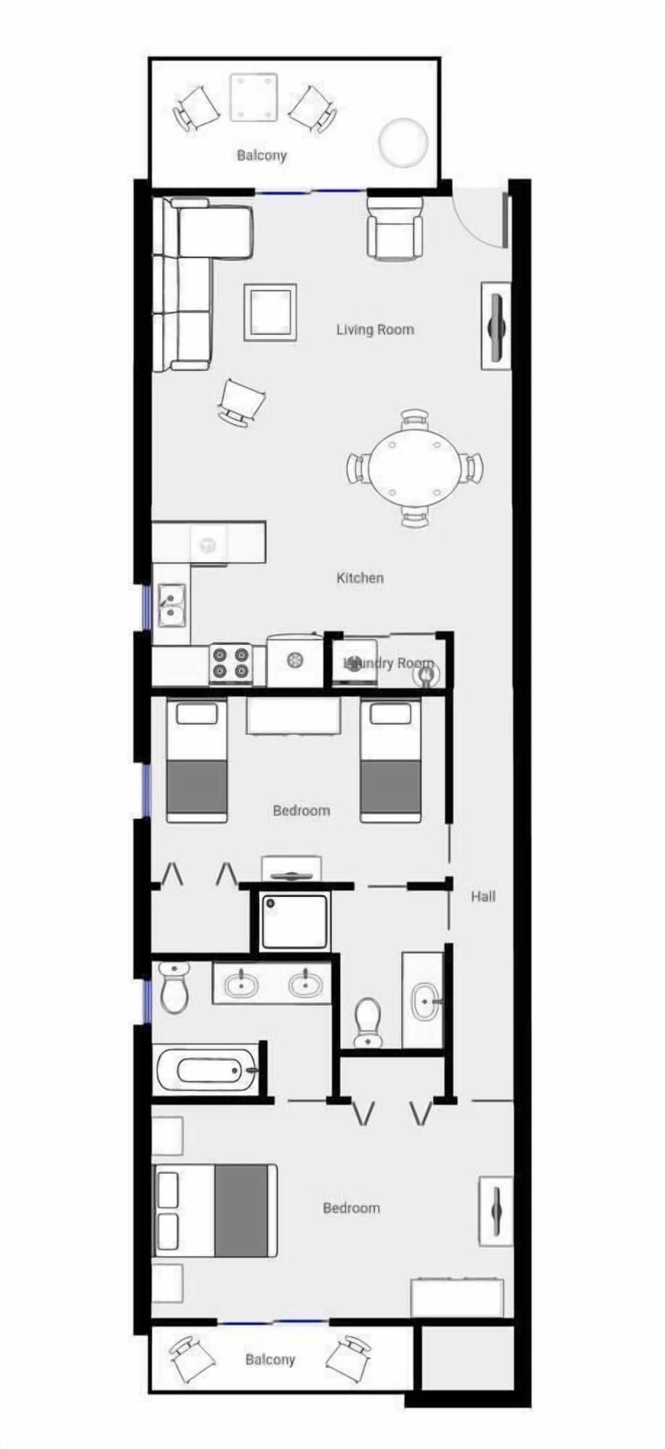 William & Mary 32A-Floorplan