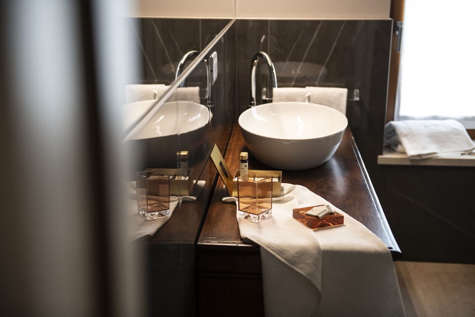 Hair dryer, bathrobes, slippers, bidet