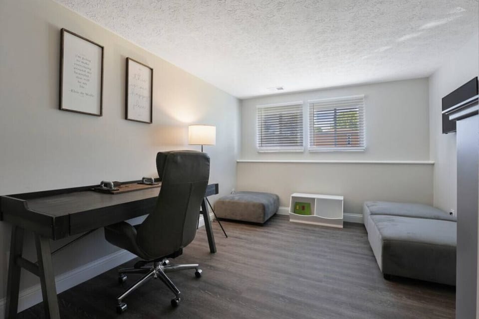 lower level office area