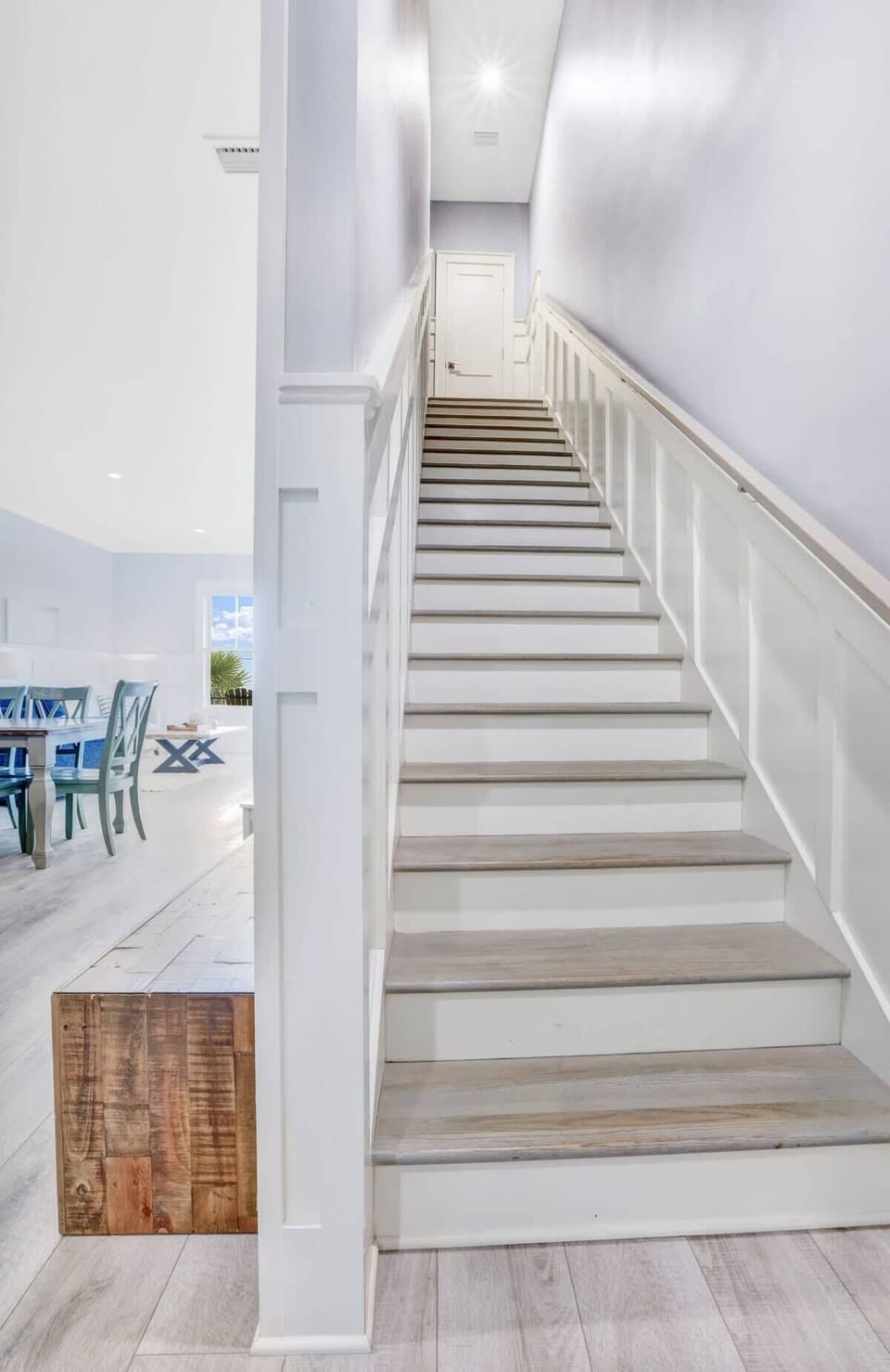Stairs to bedrooms