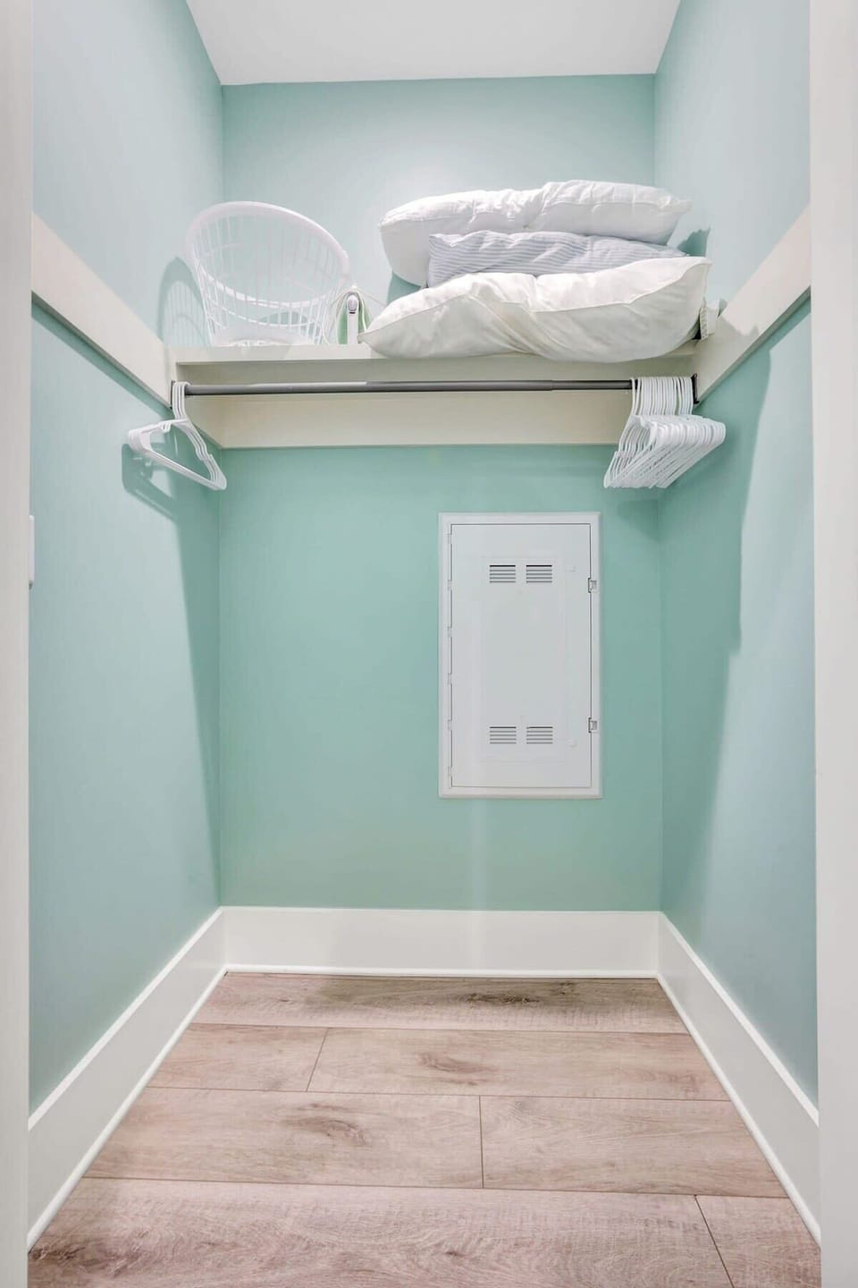 Large master closet