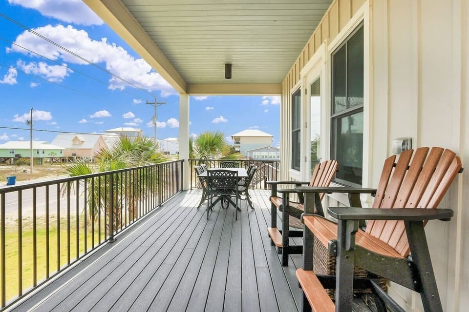 Large balcony