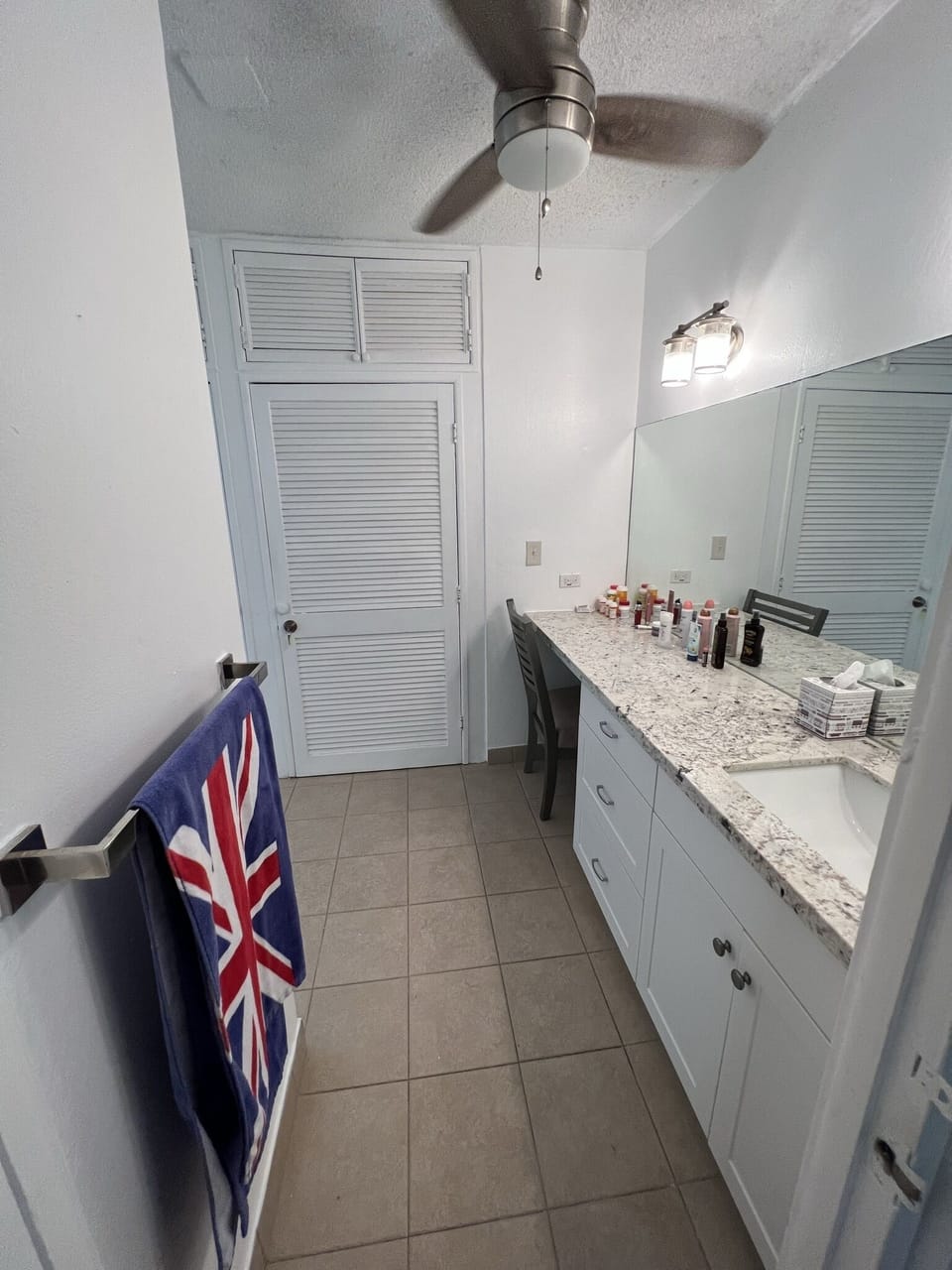 Dressing area