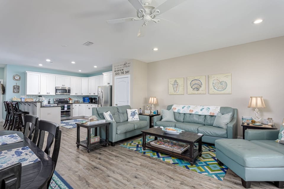 Living Room & Kitchen