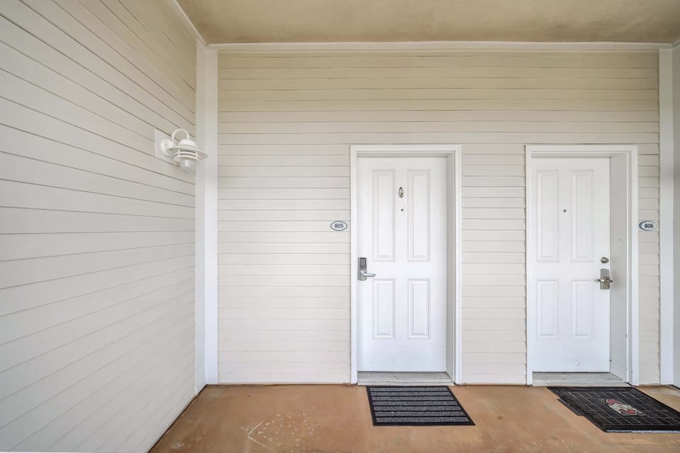 Front entrance.