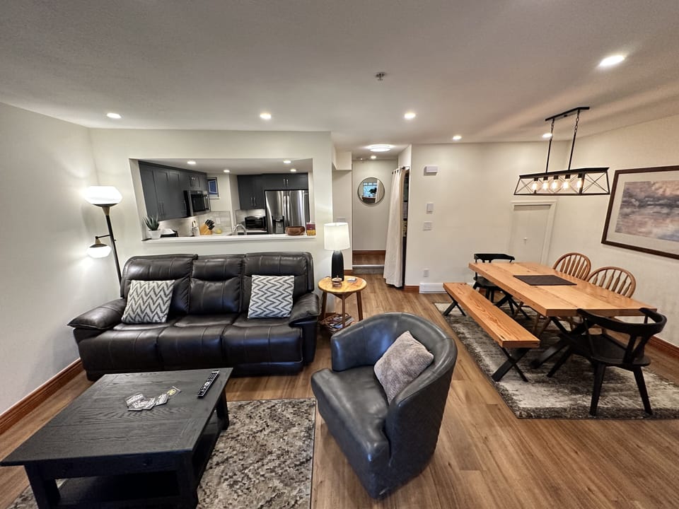 All new leather furniture and furnishings for your comfort and cleanliness.