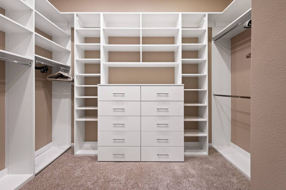 Walk-in Close in Main Bedroom