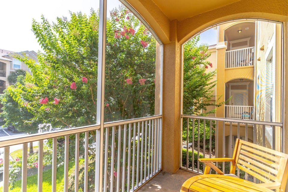 Second Floor Condo Balcony Accessible From Living Area