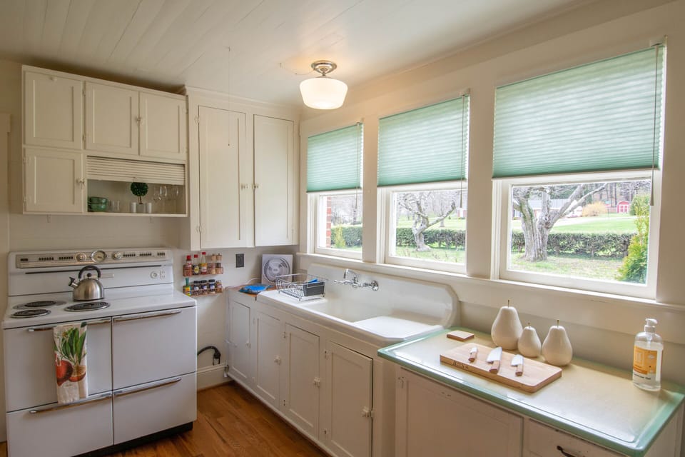 Fully stocked and equipped kitchen...