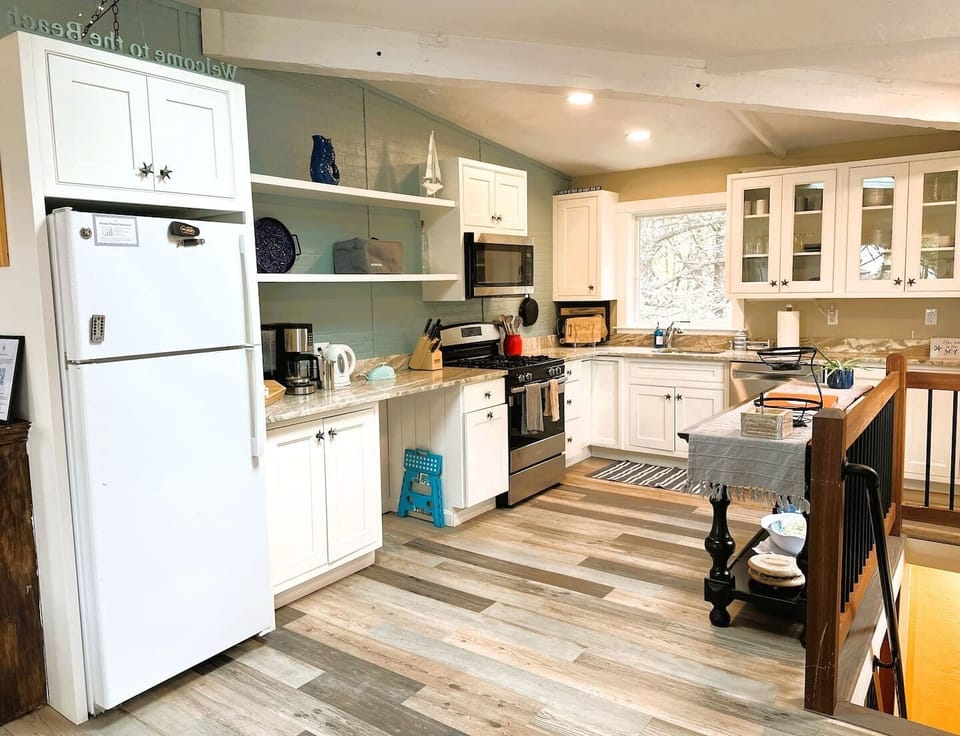 Full kitchen with everything you need for your cookout or lobster boil