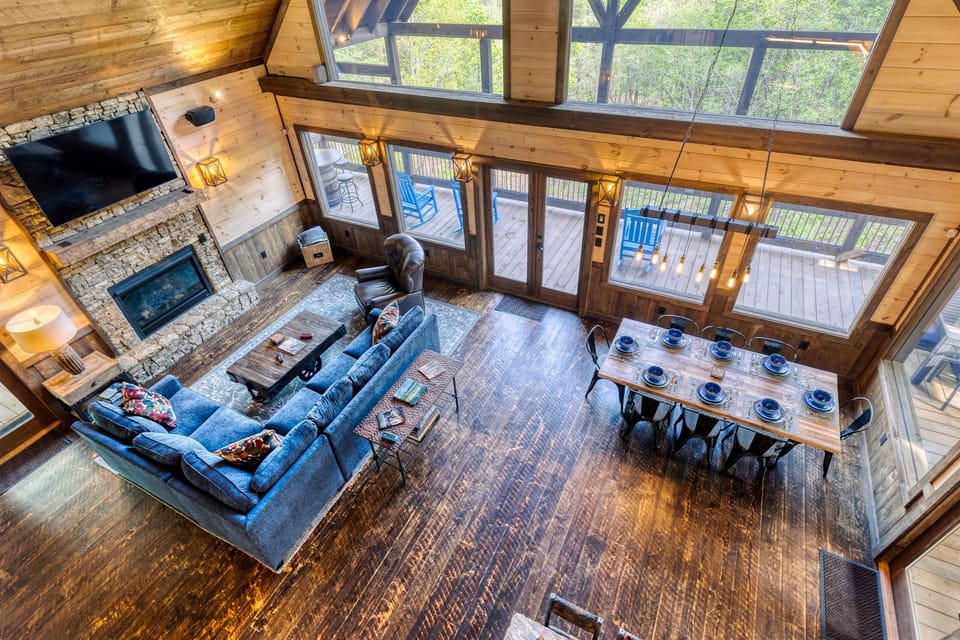 open concept floor plan