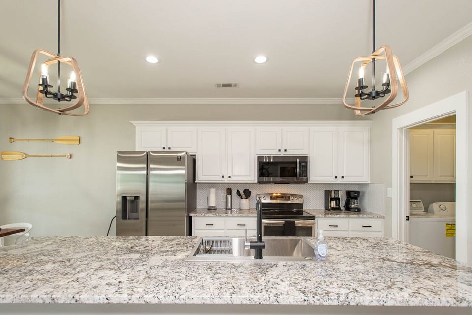 All the conveniences of home so that you can entertain your guests!