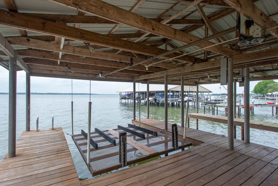 Two jet ski lifts are available for your use during your stay.