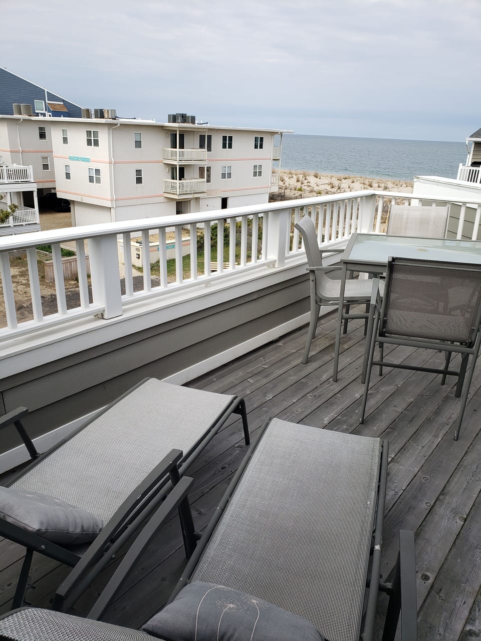 View from upper deck