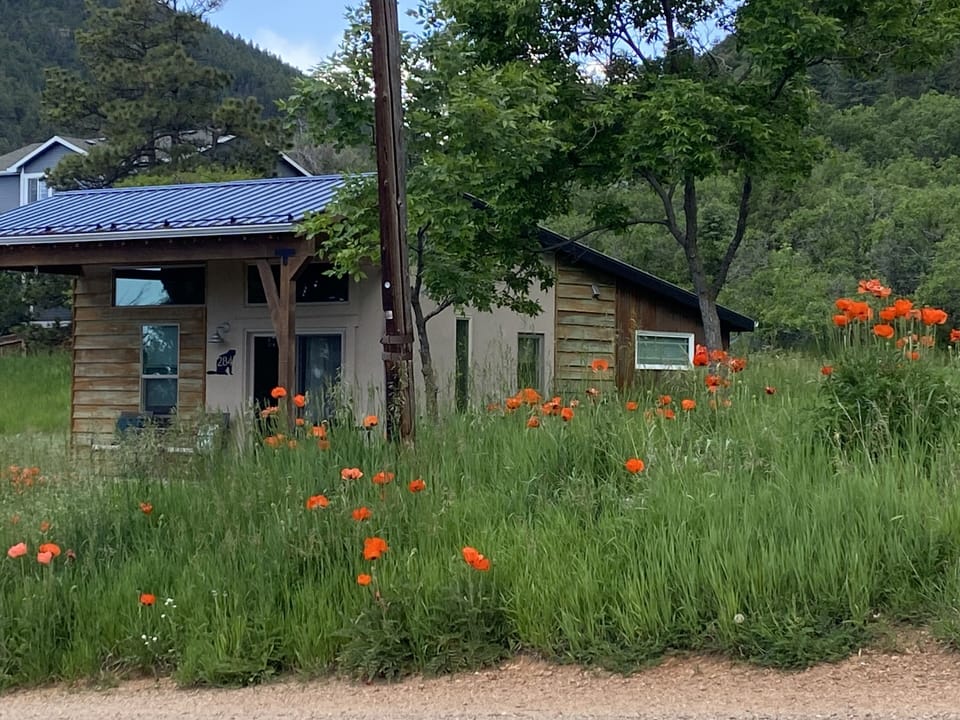 New, modern bungalow on 1acre of land at the base of the National Forest