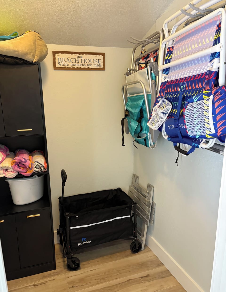 Beach closet