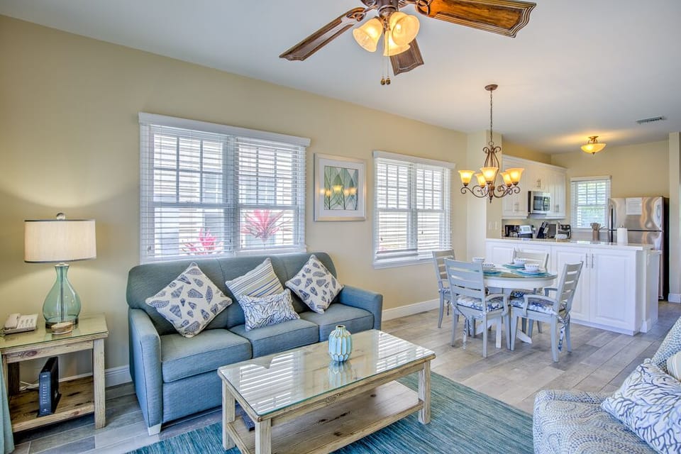 Open concept family room