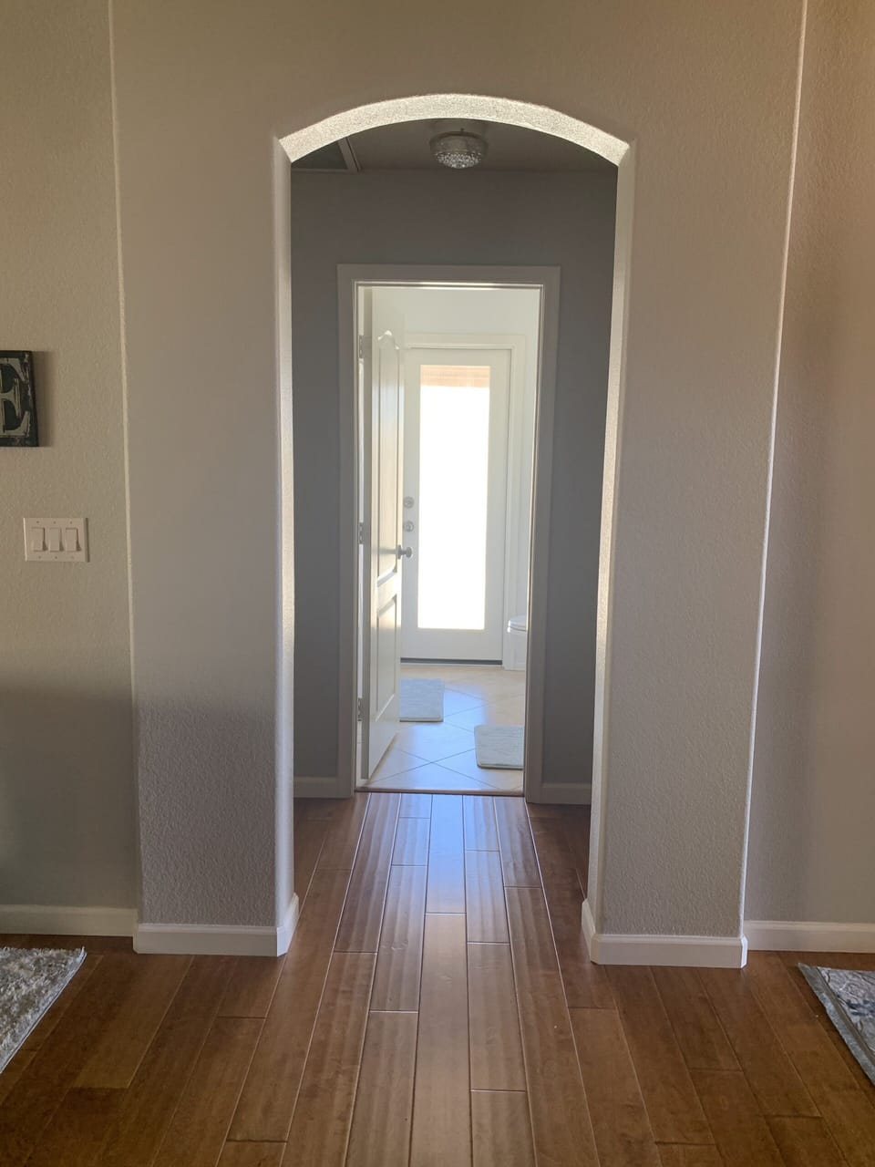 Hallway to Guest Rooms & Bath