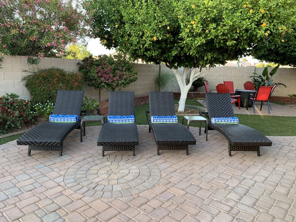 Outdoor Lounge Area