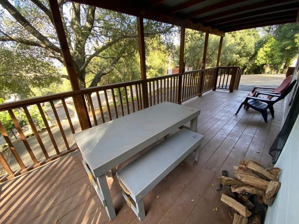 A canopy of trees for that shady porch life