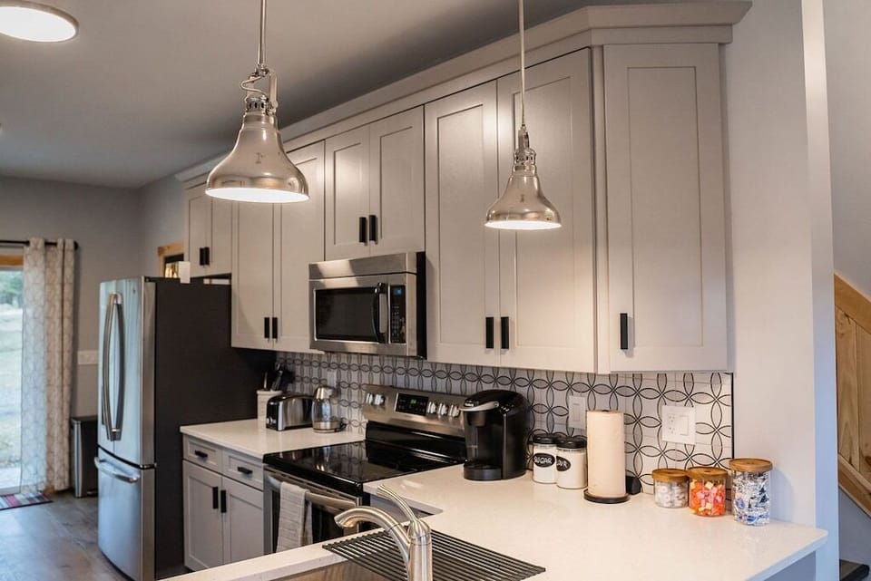 Gather and dine in the kitchen