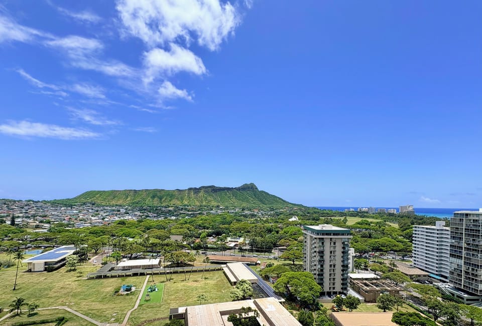 Unfiltered view from unit of
Diamond Head and the ocean!
