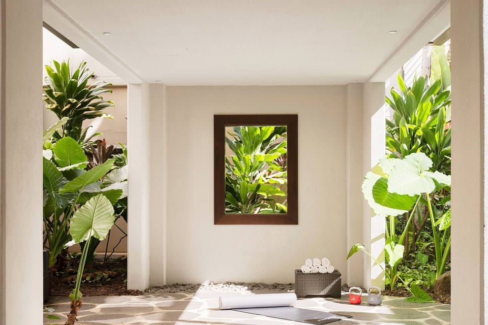 Oceanfront Yoga on the lawn!