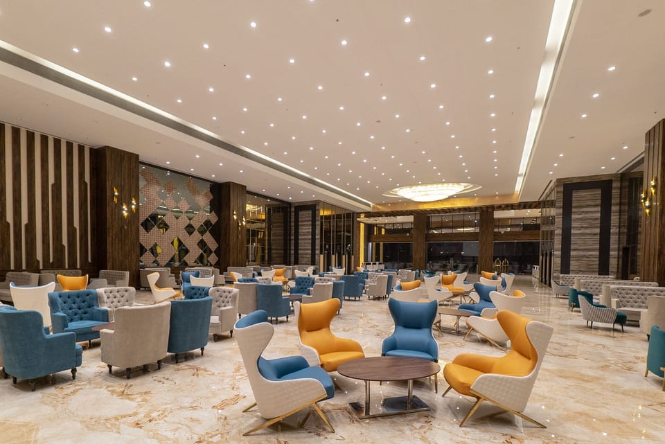 Lobby sitting area