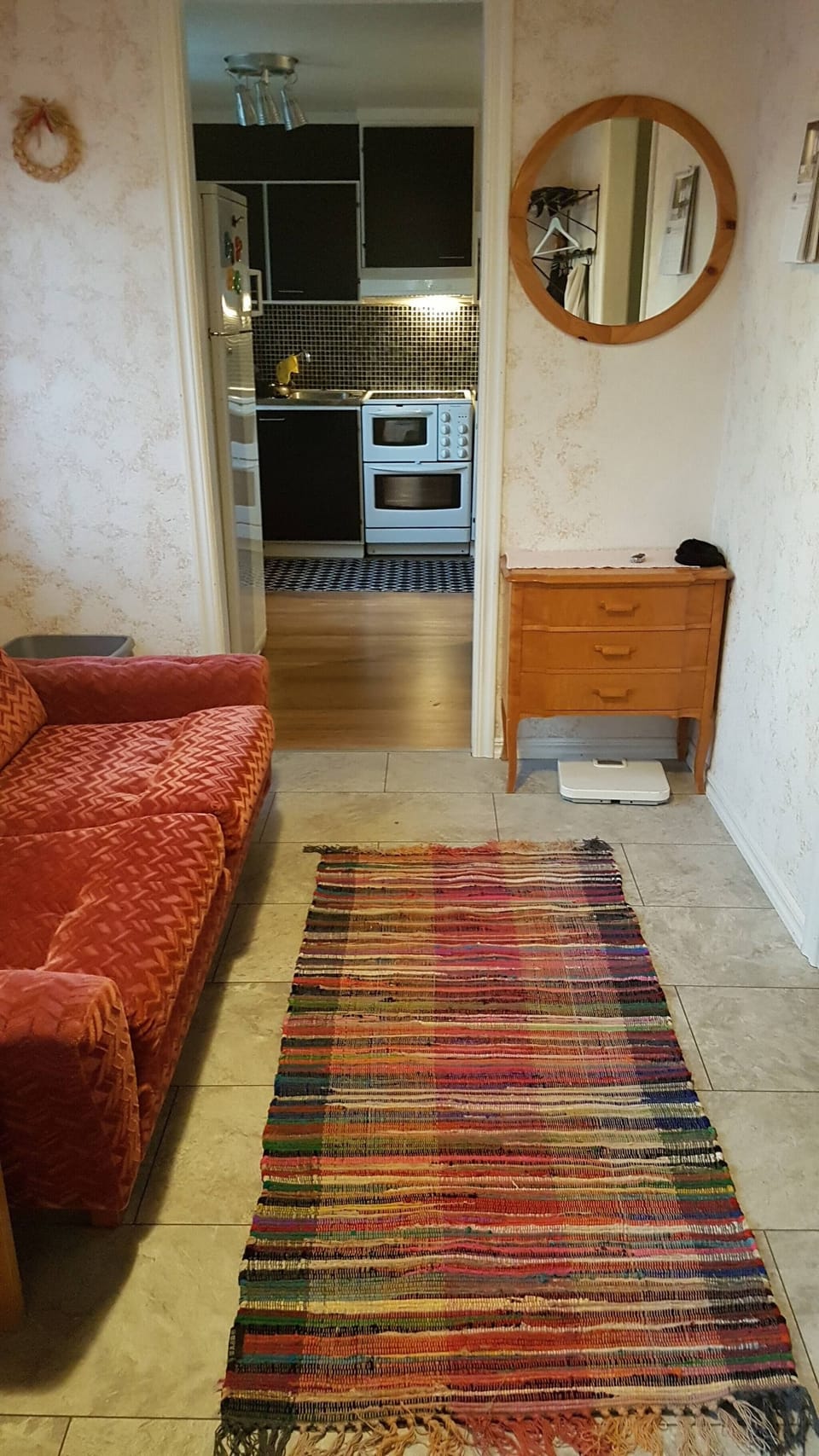 Cabin, 2 Bedrooms, Terrace, Garden View | Living area | TV, fireplace, books