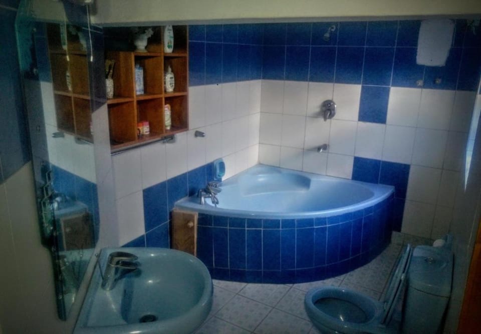 Apartment, 1 Bedroom | Bathroom | Shower, rainfall showerhead, free toiletries, towels