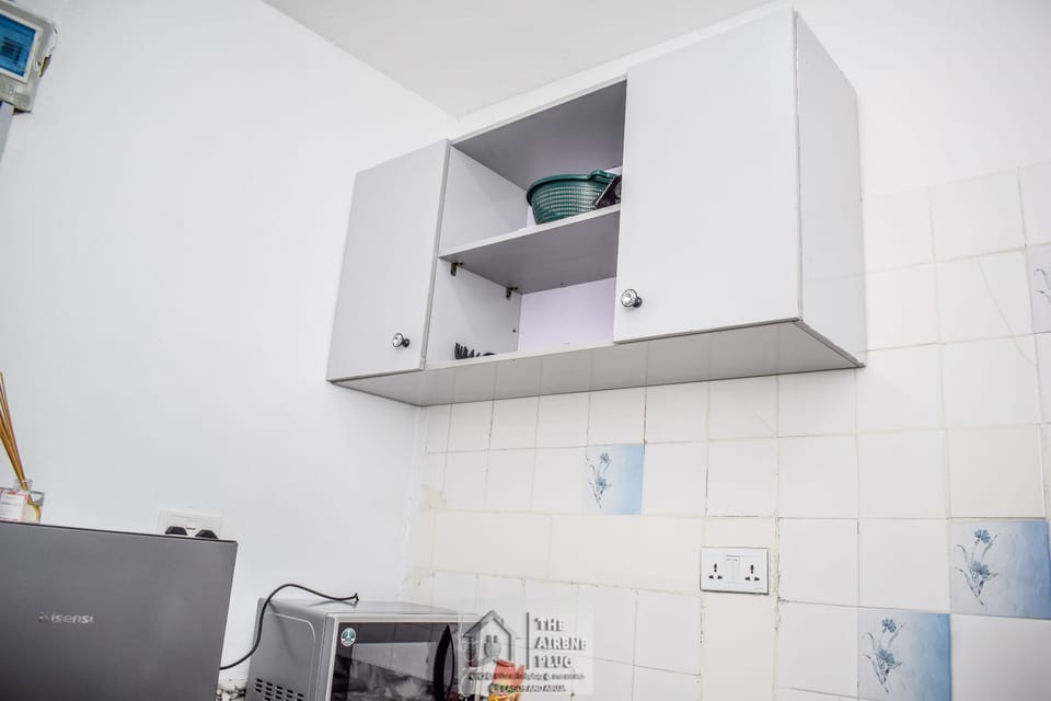 Apartment | Private kitchen | Fridge, microwave, electric kettle, toaster