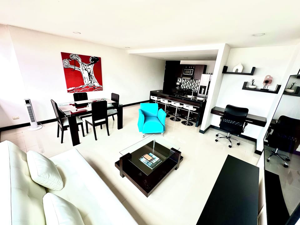Harmonious and inviting atmosphere.