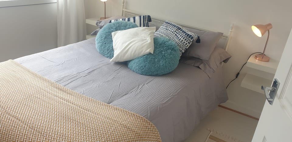 Double bed in room 1