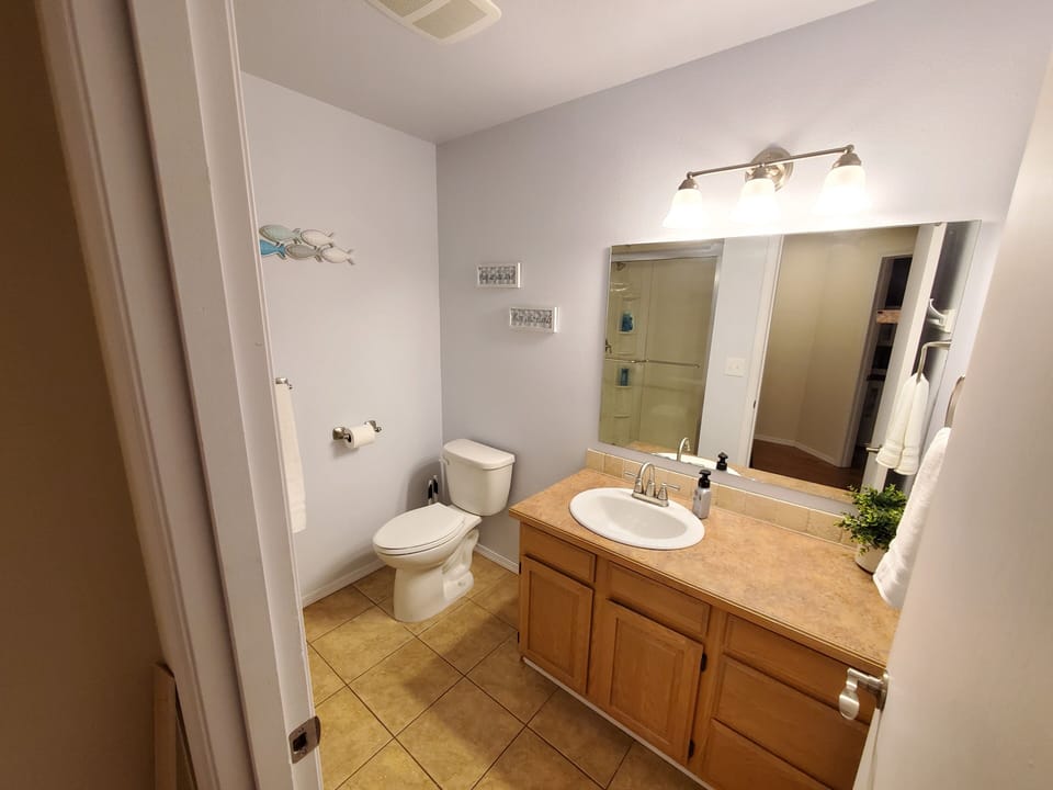 Downstairs Bathroom w/ shower