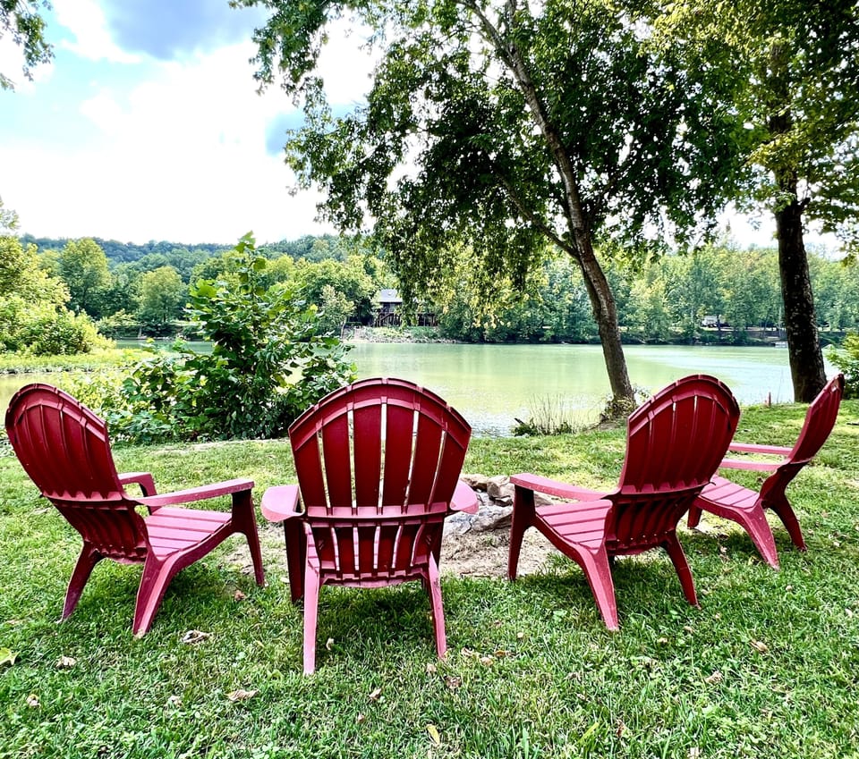 Waterfront property.